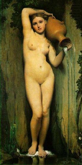 Jean Auguste Dominique Ingres The Source oil painting picture